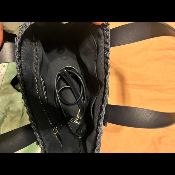 Miu Miu Small Denim weave tote - Picture 4 of 5